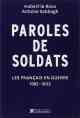 Hubert le Roux et Antoine Sabbagh, Paroles de soldats